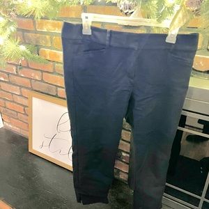 LOFT Black Crop Pants